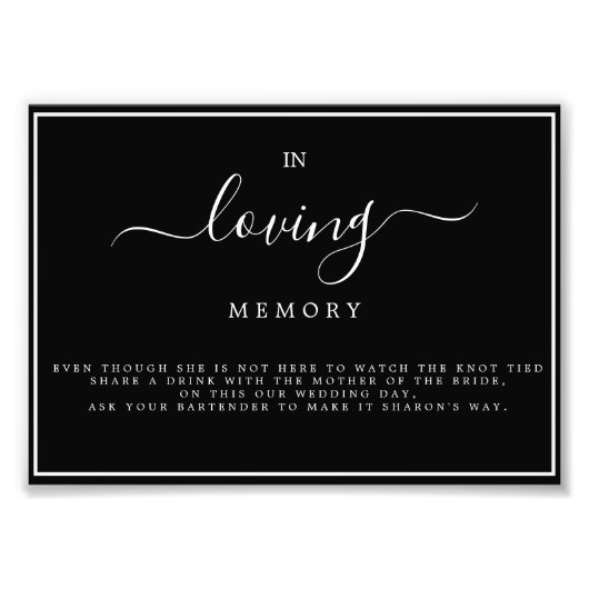 "Suite Mariage Morgana" - Impression photo MOB (Devant)