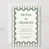 Suite Mariage Whimsical, Invitation Vave (Devant)
