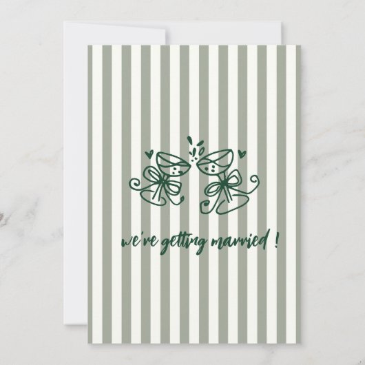 Suite Mariage Whimsical, Invitation Vave (Dos)