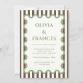 Suite Mariage Whimsical, Invitation Vave (Devant)