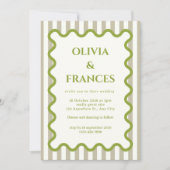 Suite Mariage Whimsical, Invitation Vave (Devant)