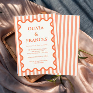 Suite Mariage Whimsical, Invitation Vave