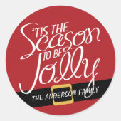 Suite sluiting met dit seizoen ronde sticker (Voorkant)