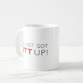 Suits die je net hebt opgehaald koffiemok (Voorkant links)