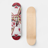 [Suits of Royalty] Hartenkoningin Skateboard (Voorkant)