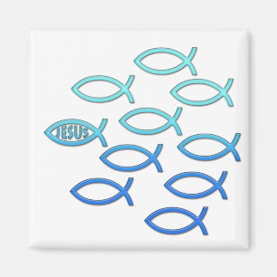 Suivez-le - aimant chrétien