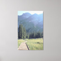 Suivez le canevas de chemin