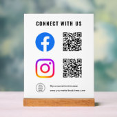 Suivez le logo Scan Connect With Us QR Code ici (Neutre)