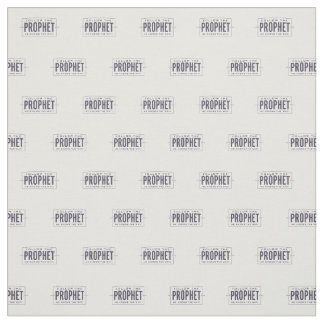 Suivez le prophète. tissu