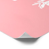 Suivez Vos Rêves Enfants Roses Poster Décor Salle (Coin)