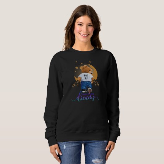 Suivez vos rêves | Sweatshirt des femmes (Devant entier)