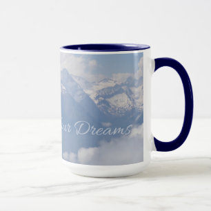 Suivez vos rêves tasses personnalisées - choisisse