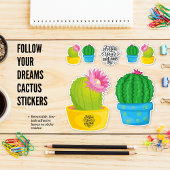 Suivez vos Stickers Dreams Cactus