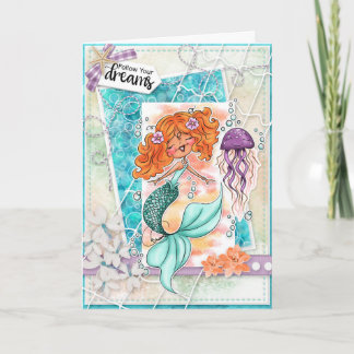 Suivez votre carte d'encouragement Dreams Mermaid