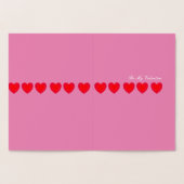 Suivez votre carte Heart Foil (Intérieur)