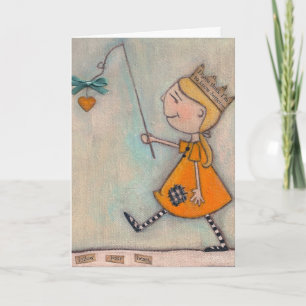 Suivez votre coeur - Carte de voeux