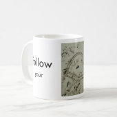 Suivez Votre Coeur Mug (Devant gauche)