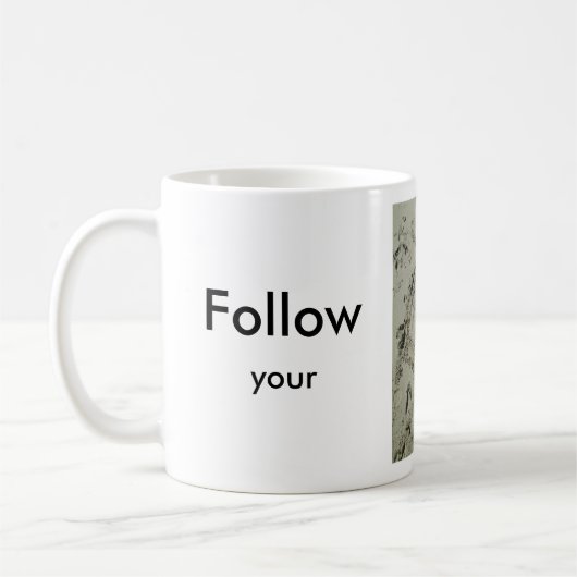 Suivez Votre Coeur Mug (Gauche)