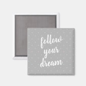 Suivez votre Dream Pastel Dot Magnet Motif (Recto/Verso)
