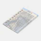 Suivi latéral des notes post-it (Incliné)