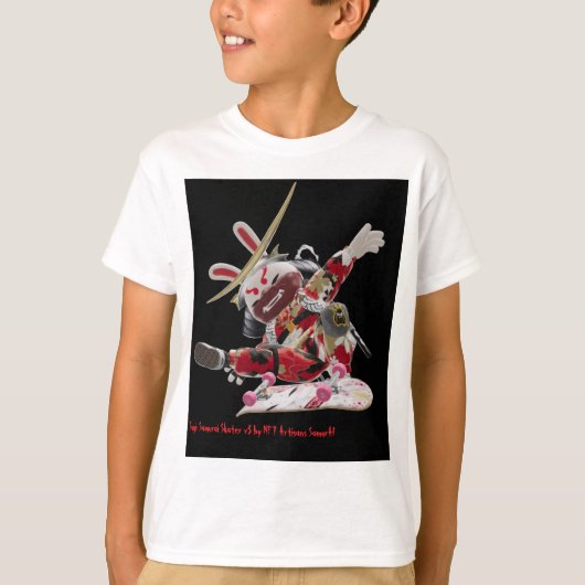 Suji Samurai Skater v3 Tri-Blend Shirt (Voorkant)