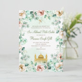 Sukhmani path invitation Akhand Path invite  (Debout devant)