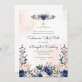 Sukhmani Sahib chemin invitation numérique (Devant / Derrière)