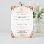 Sukhmani Sahib Paath Invitation Card Kaart (Staand voorkant)