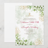 Sukhmani Sahib pad invitatie's Digitaal Kaart (Voorkant / Achterkant)