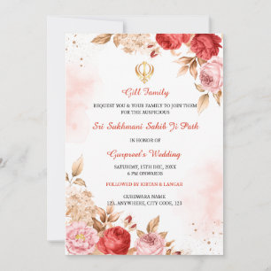 Sukhmani Sahib Path Invitation, Invitation Akhand 