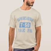 Sukhoi PAK FA - BLUE T-shirt (Voorkant)