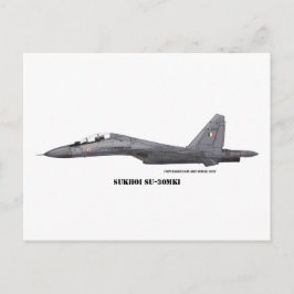 Sukhoi SU-30MKI Briefkaart