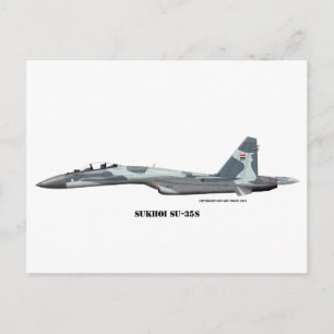 Sukhoi SU-35S Briefkaart