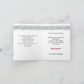 Sukkot Etrog Palms Lulav English Hebrew Red Kaart (Binnen)