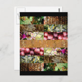 Sukkot feestdagen briefkaart (Voorkant / Achterkant)