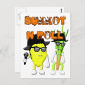 SUkkOT N ROLL Briefkaart (Voorkant / Achterkant)