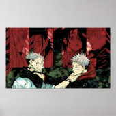 sukuna en itadori poster (Voorkant)
