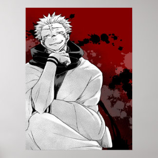 SUKUNA JUTSU KAISEN POSTER
