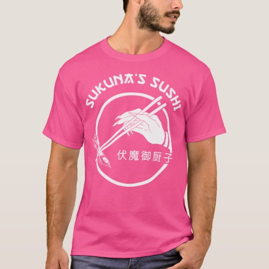 Sukuna Sushi Jujutsu T-shirt (Voorkant)