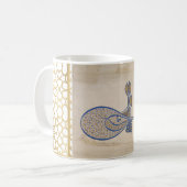 Sulaiman ottoman, Mug Signature(Tughra) (Devant gauche)