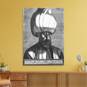 Suleiman the Magnificent Canvas Afdruk (Insitu (Woonkamer))