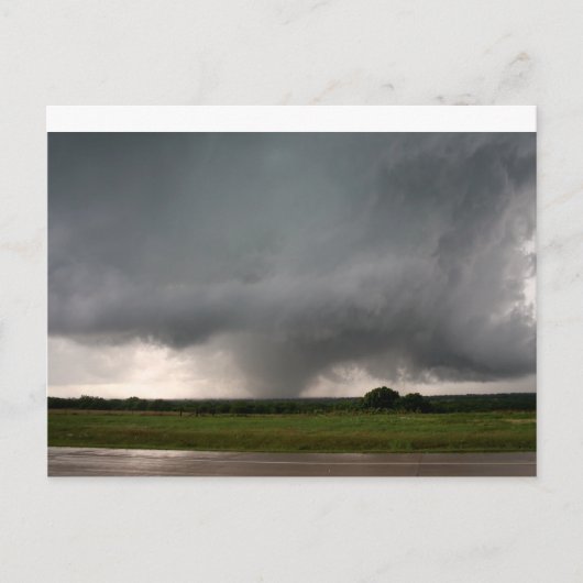 Sulfure, Oklahoma EF3 Carte postale Tornado (Devant)