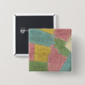 Sullivan County Vierkante Button 5,1 Cm (Voorkant /achterkant)