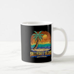 Sullivan's Island South Carolina Vintage Distresse Koffiemok