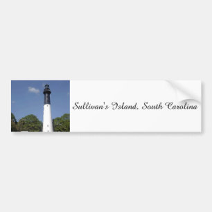 Sullivan's Island-vuurtoren Bumpersticker