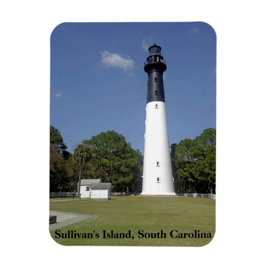 Sullivan's Island Vuurtorenmagneet Magneet (Verticaal)