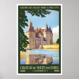 Sully France vintage-Poster Poster