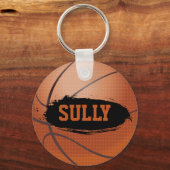 Sully Grunge Basketball Sleutelhanger / Keyring (Voorkant)