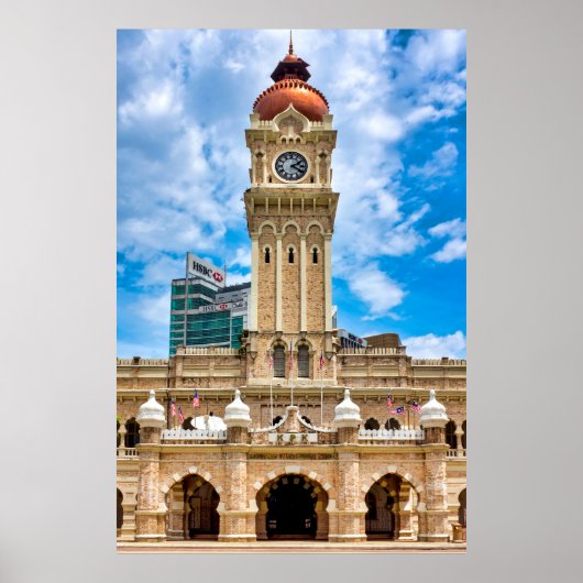 Sultan Abdul Samad Building Poster (Voorkant)