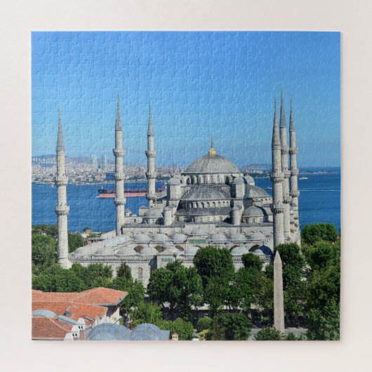 Sultan Ahmed Blue Mosque in Turkije Legpuzzel (Verticaal)